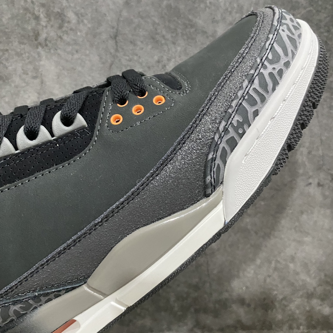 [i8 Pure Original] Air Jordan AJ3 ”Fear” Fear Gray Black CT8532-080