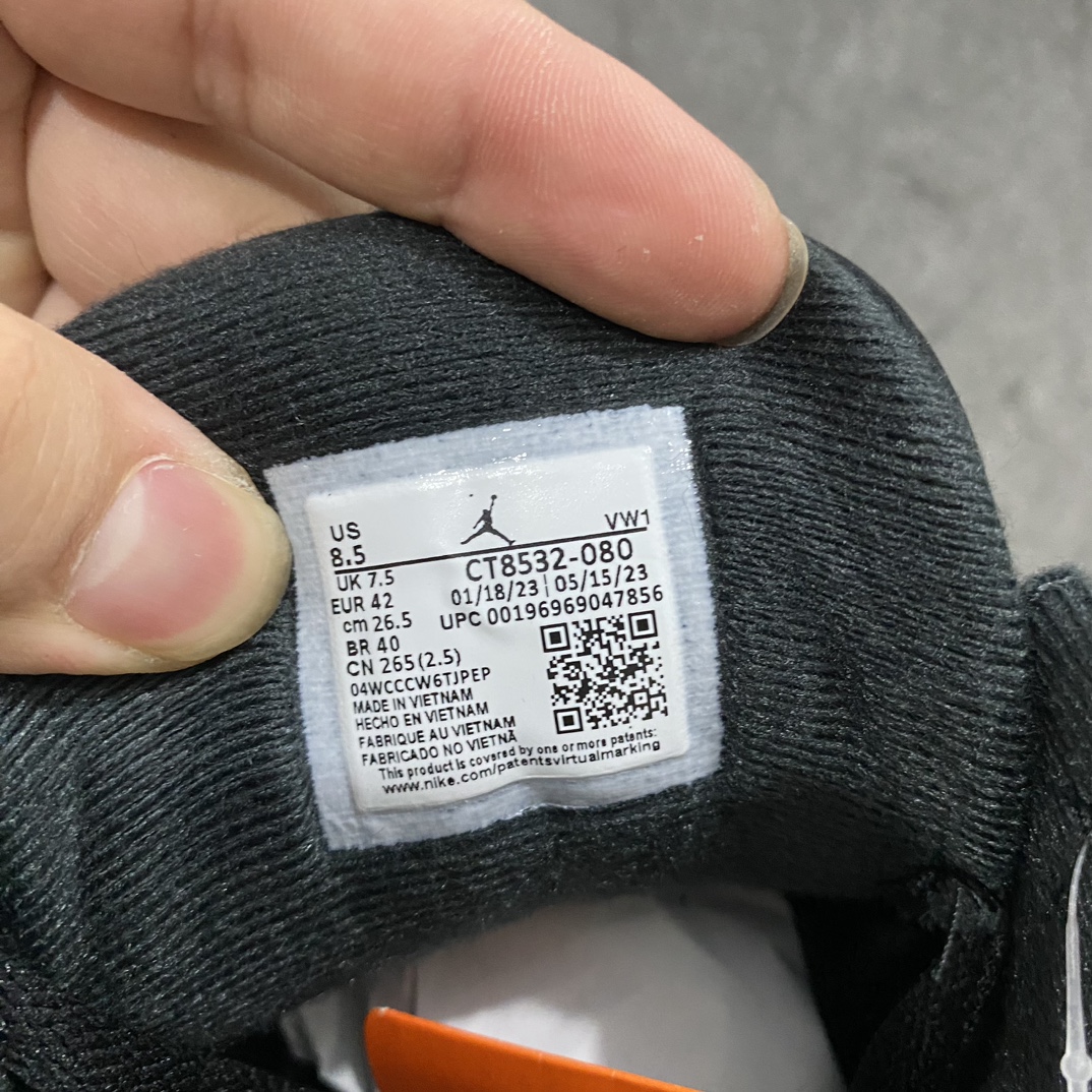 图片[6]-【i8纯原】Air Jordan AJ3 \”Fear”恐惧 灰黑色n大厂纯原生产线出品原楦原纸板 一眼正品既视感原厂采购皮料 100%一致原版n鞋舌电绣发往原厂代工后回莆成型n细节均已解码 还原度高达98%货号：CT8532-080 尺码：40 40.5 41 42 42.5 43 44 44.5 45 46 47.5-莆田鞋批发中心