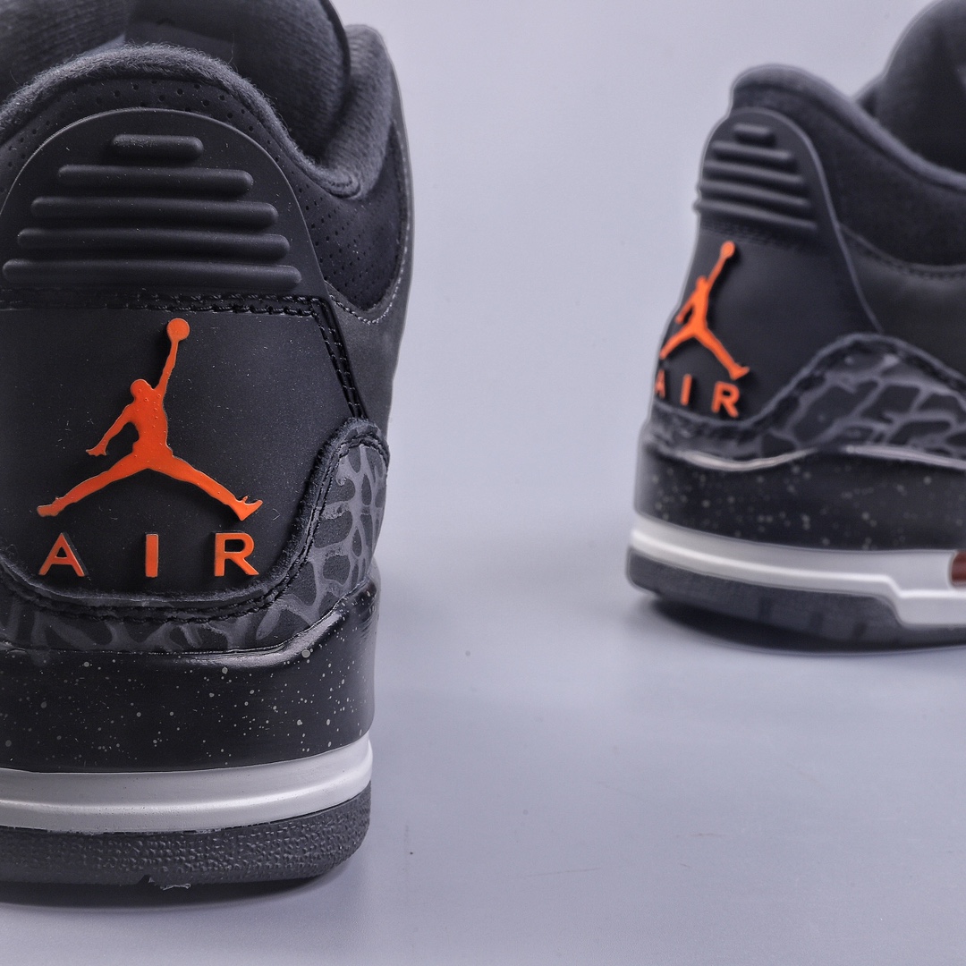 360 I8纯原 Air Jordan 3 "Fear”灰黑色 CT8532-080