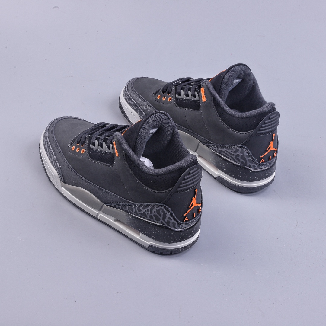 360 I8纯原 Air Jordan 3 "Fear”灰黑色 CT8532-080