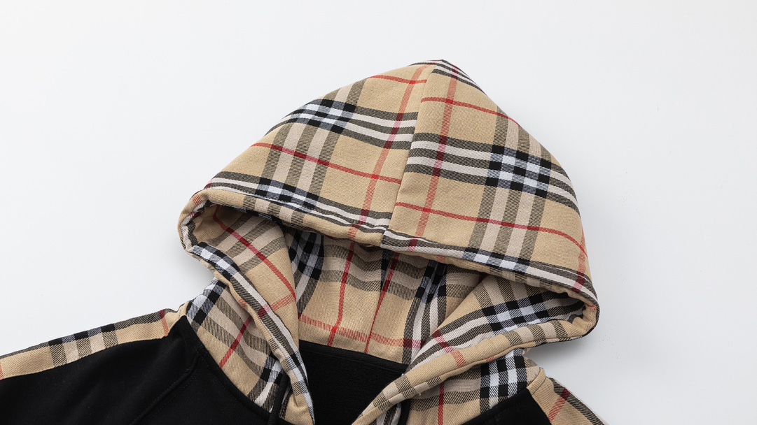 Burberry Puffer Jacket for Men with Classic Embroidery, Black/Grey, XS-L Sizes, 460g. - 图片 3