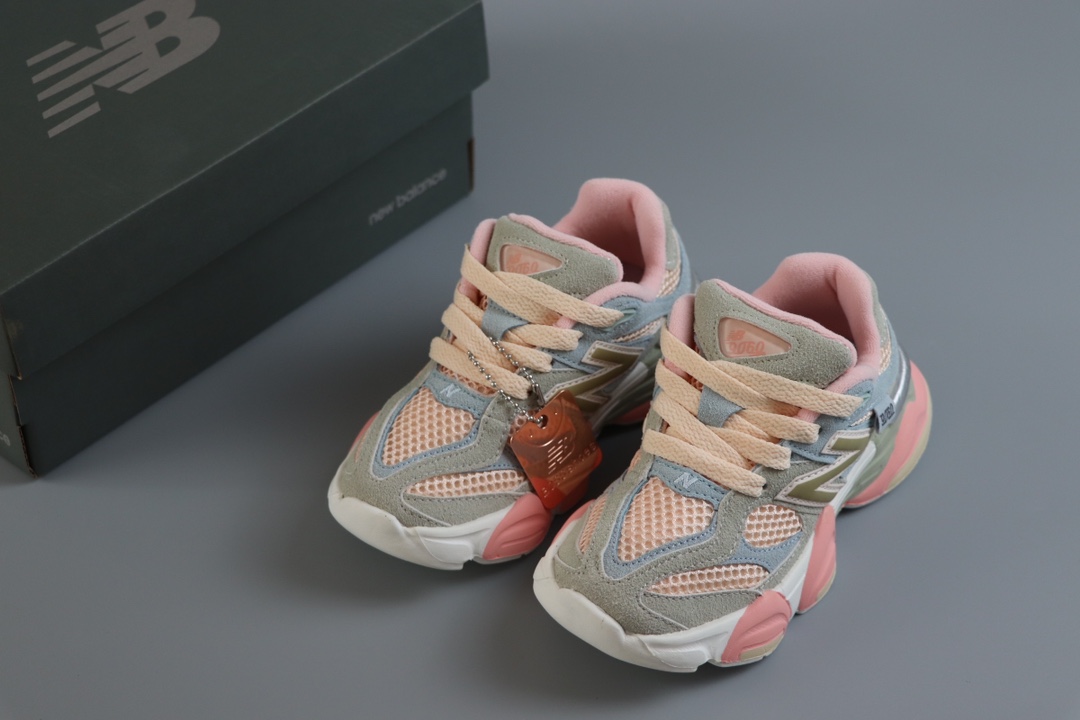 图片[9]-新百伦 New Balance NB9060童鞋26-37 海外版配色不仅显档次，鞋子也更轻盈❗️时尚大气的外观设计，学生必入的百搭童鞋款❗️-选品中心