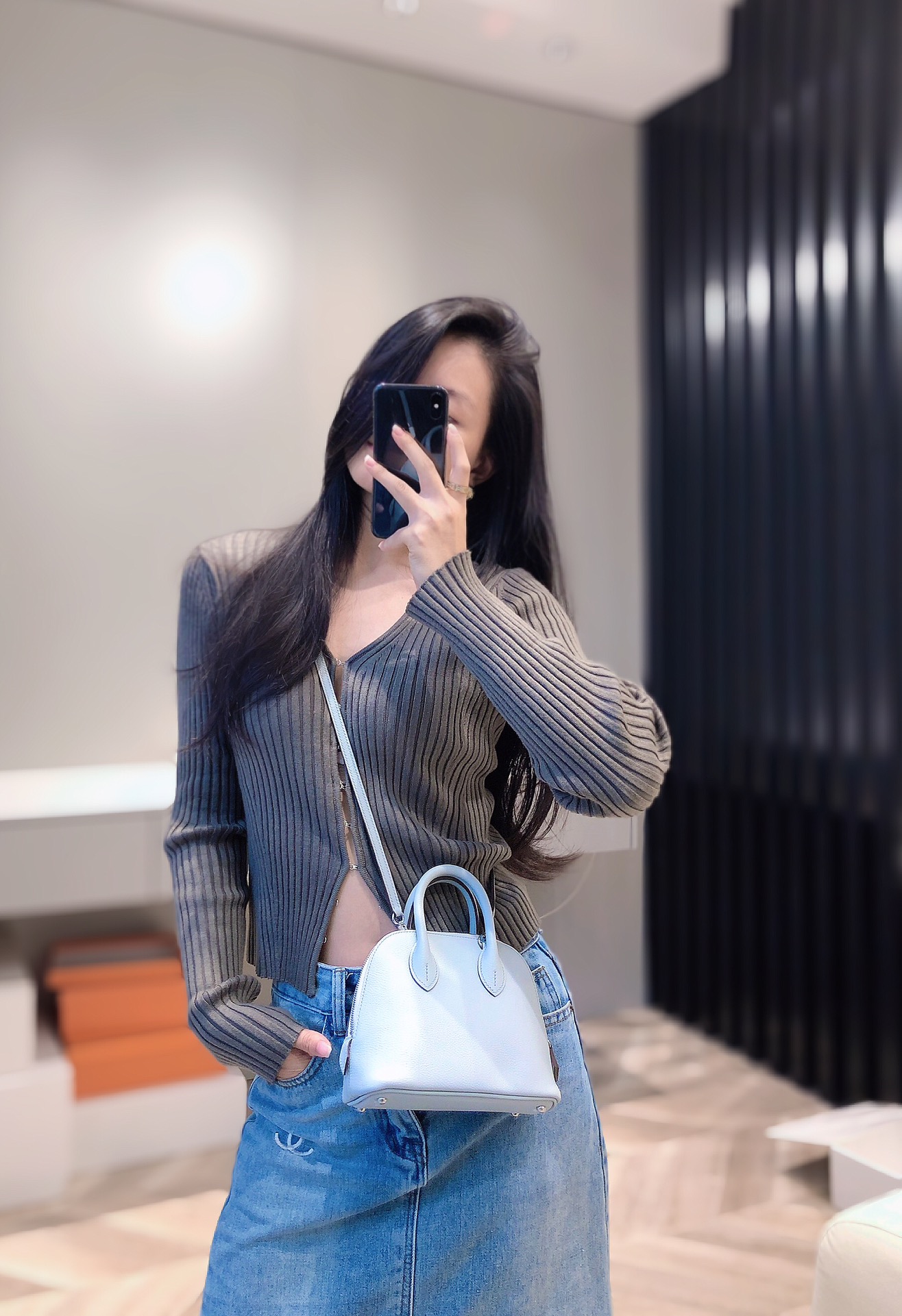 爱马仕 Hermès 高定典藏名品高定成衣时装外套连衣裙衬衫T恤 #00181F47 3
