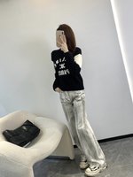 What
 Celine Clothing Knit Sweater Sweatshirts Knitting Fall/Winter Collection
