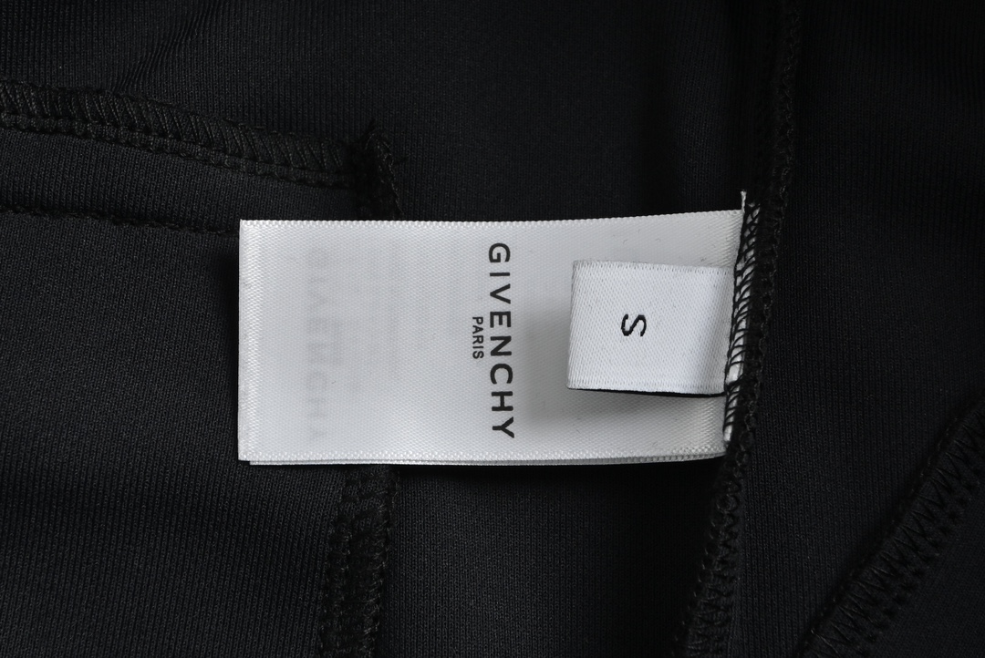 Givenchy/纪梵希 24Fw 暗纹刺绣字母休闲长裤 本色刺绣字母装饰