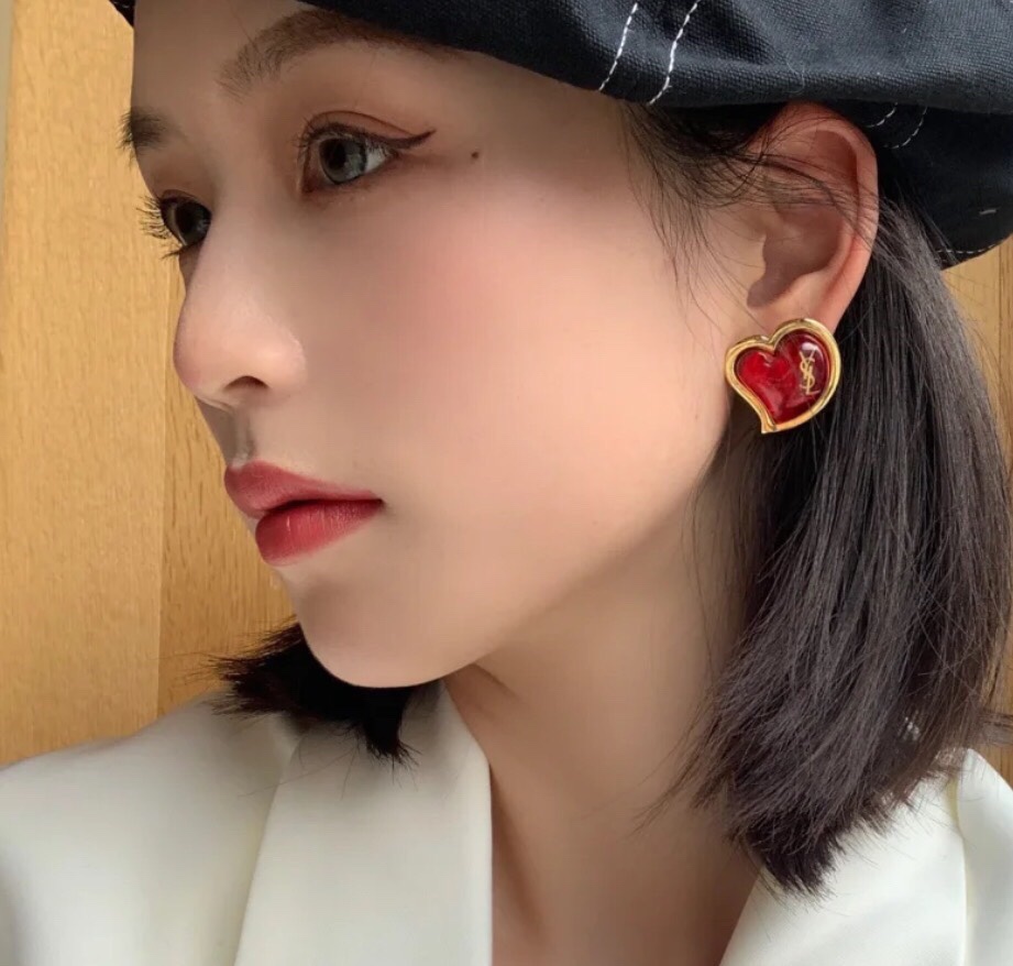 생로랑 YSL 하트 귀걸이 상세 이미지 2