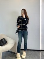High Quality Perfect
 Yves Saint Laurent Clothing Cardigans Cashmere Knitting Wool Fall Collection