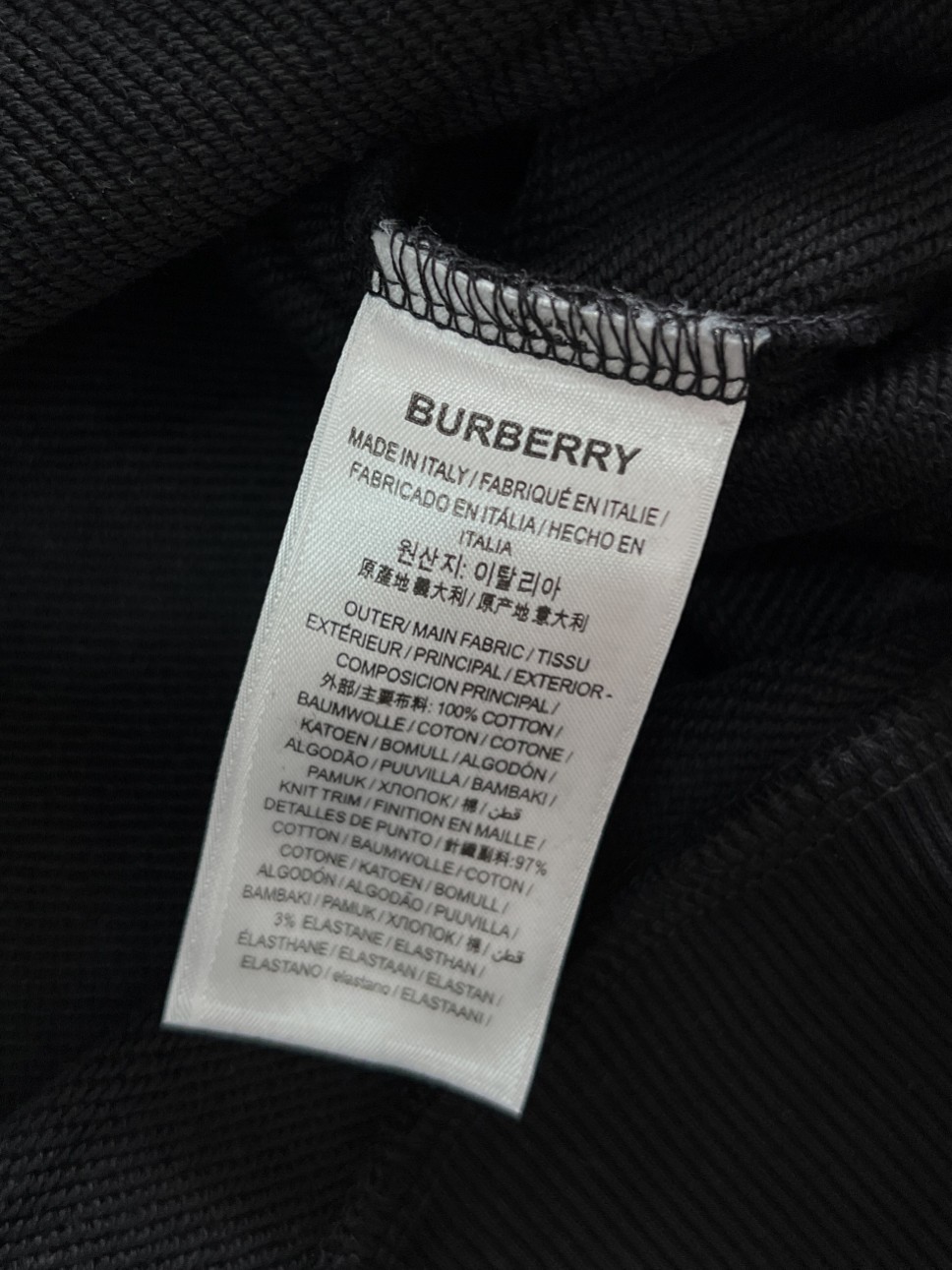 Stylish Burberry Black Zip-Up Hoodie with Iconic Check Trim - Versatile & Chic 10 a1694109026144 4602