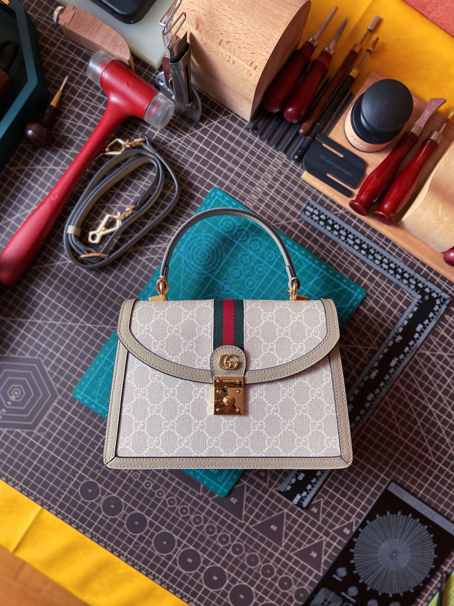 Gucci Ophidia Borse Messenger Vintage Catene