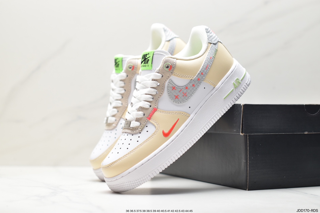 130 耐克Nike Air Force 1 Low 空军一号低帮百搭休闲运动板鞋 DQ7659-102