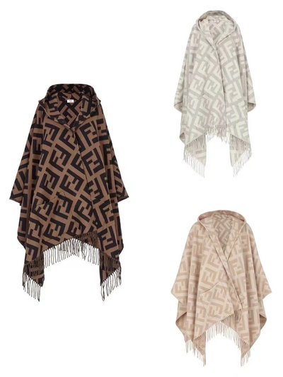 Fendi Scarf Shawl Cashmere Fall/Winter Collection Hooded Top