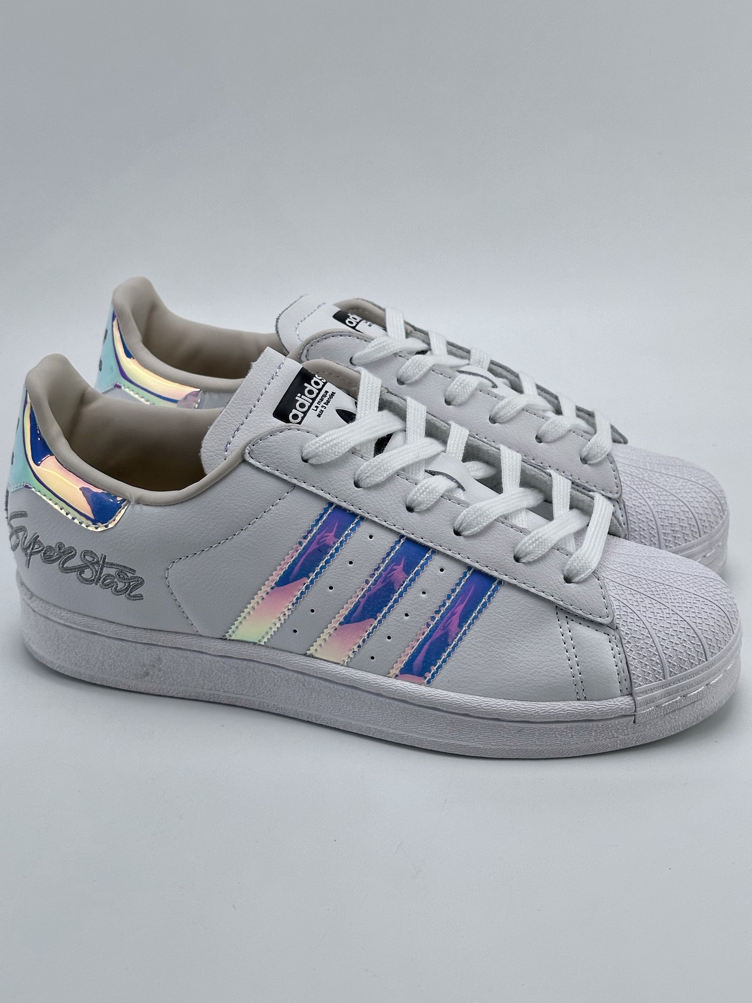 AD Originals Superstar W Shell Toe White Laser EF3642