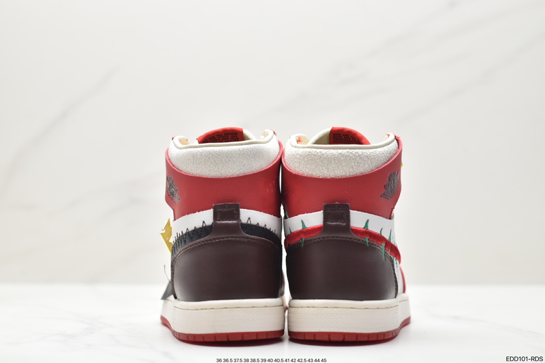 Teyana Taylor x Air Jordan 1 乔丹1代高帮联名荆刺玫瑰 FJ0604-601