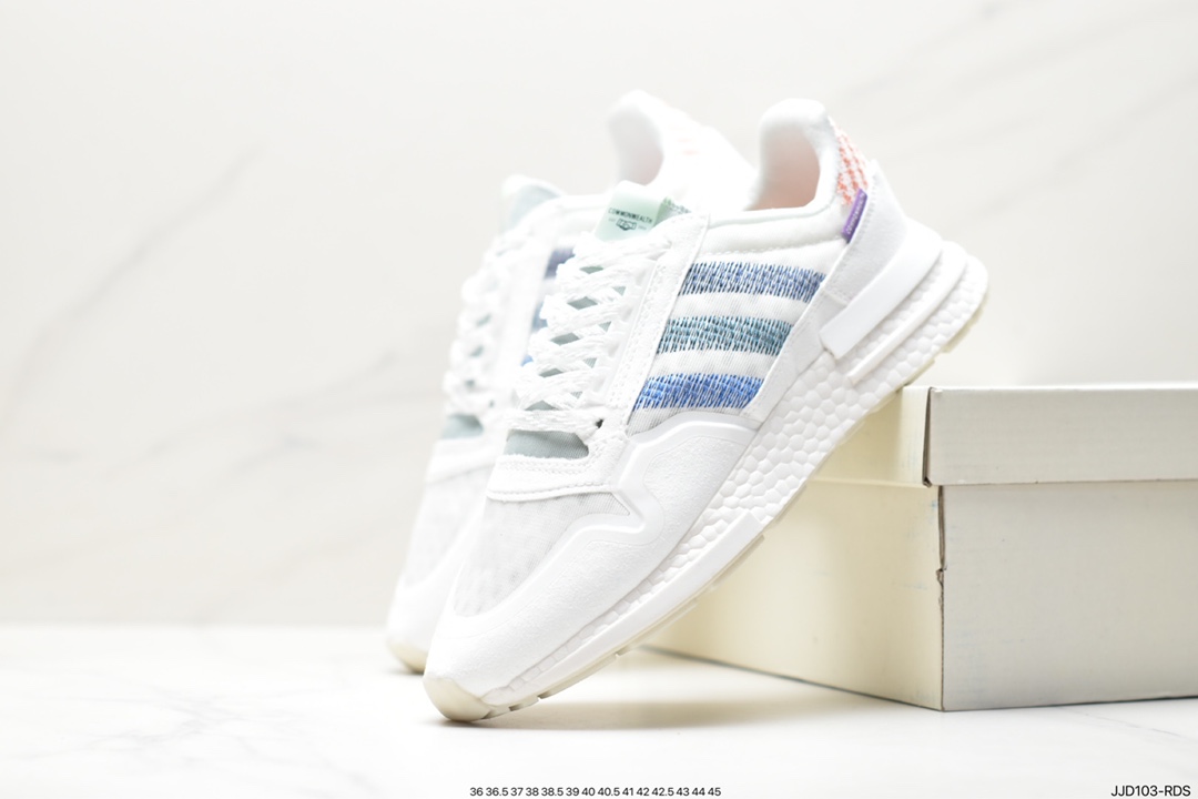 Commonwealth × adidas Consortium ZX500 latest rainbow joint DB3510