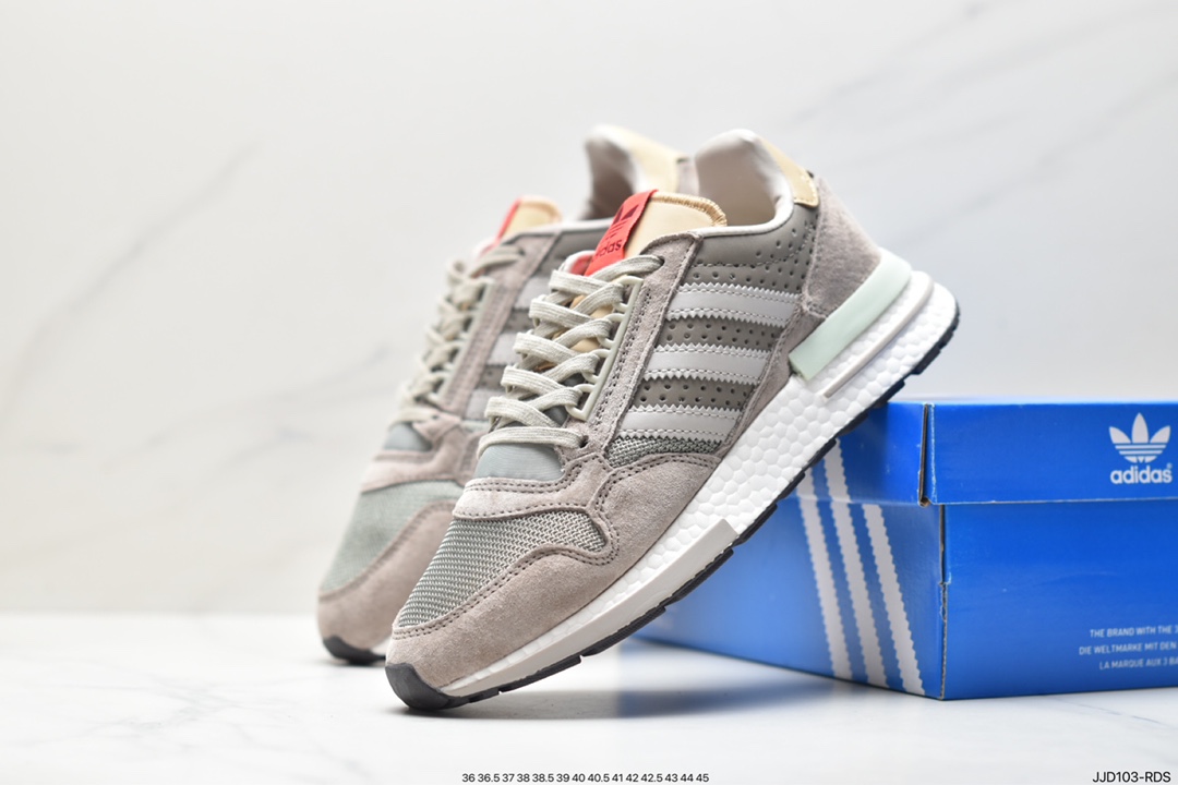 Commonwealth × adidas Consortium ZX500 latest rainbow joint DB3510