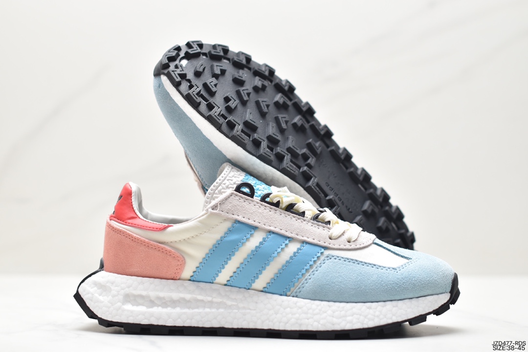 adidas Racing E5 Boost Prototype Speed ??Lightweight Retro Series GX6362F