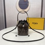 Fendi Mon Tresor Store
 Bags Handbags Brown Gold Calfskin Cowhide