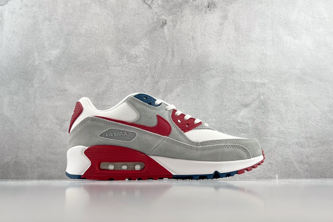 Nike Air Max 90 Athletic Club White Gray Pink DQ8235-001