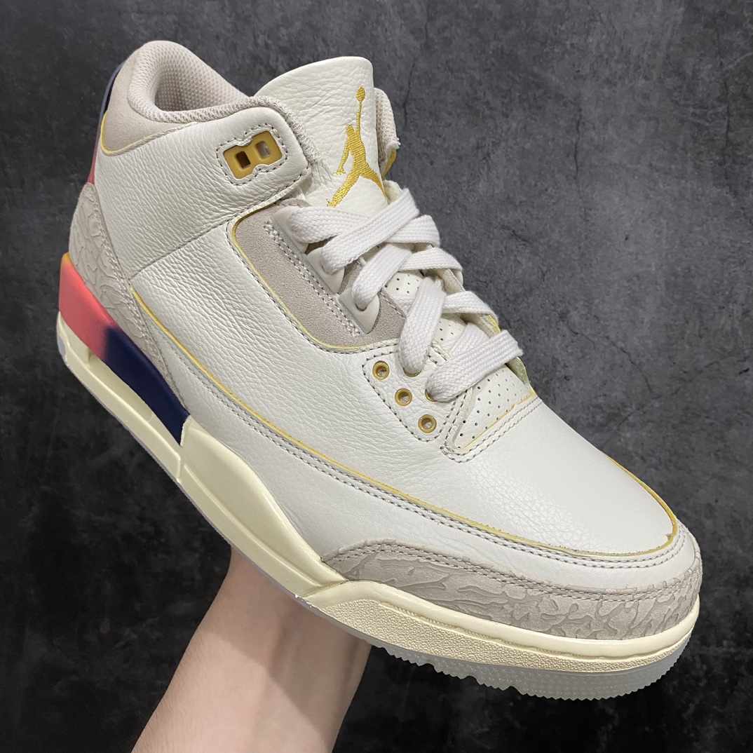 图片[3]-【JS纯原】J Balvin x Air Jordan 3 Retron彩虹渐变笑脸 FN0344-901n纯原大厂制作 原装原材料组装n#原厂楦、纸板开发 最纯正三代版型n#原底真实气垫 回弹反馈充足n完美鞋楦打造 市面最高工艺一切细节如图实拍 所见所得‼nSize: 40 40.5 41 42 42.5 43 44 44.5 45 46 47.5-莆田鞋批发中心