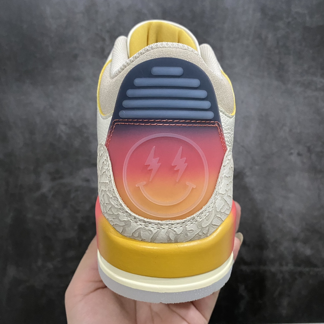 图片[4]-【JS纯原】J Balvin x Air Jordan 3 Retron彩虹渐变笑脸 FN0344-901n纯原大厂制作 原装原材料组装n#原厂楦、纸板开发 最纯正三代版型n#原底真实气垫 回弹反馈充足n完美鞋楦打造 市面最高工艺一切细节如图实拍 所见所得‼nSize: 40 40.5 41 42 42.5 43 44 44.5 45 46 47.5-莆田鞋批发中心