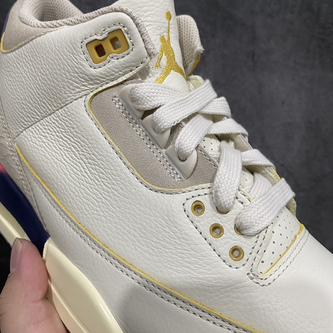 图片[6]-【JS纯原】J Balvin x Air Jordan 3 Retron彩虹渐变笑脸 FN0344-901n纯原大厂制作 原装原材料组装n#原厂楦、纸板开发 最纯正三代版型n#原底真实气垫 回弹反馈充足n完美鞋楦打造 市面最高工艺一切细节如图实拍 所见所得‼nSize: 40 40.5 41 42 42.5 43 44 44.5 45 46 47.5-莆田鞋批发中心