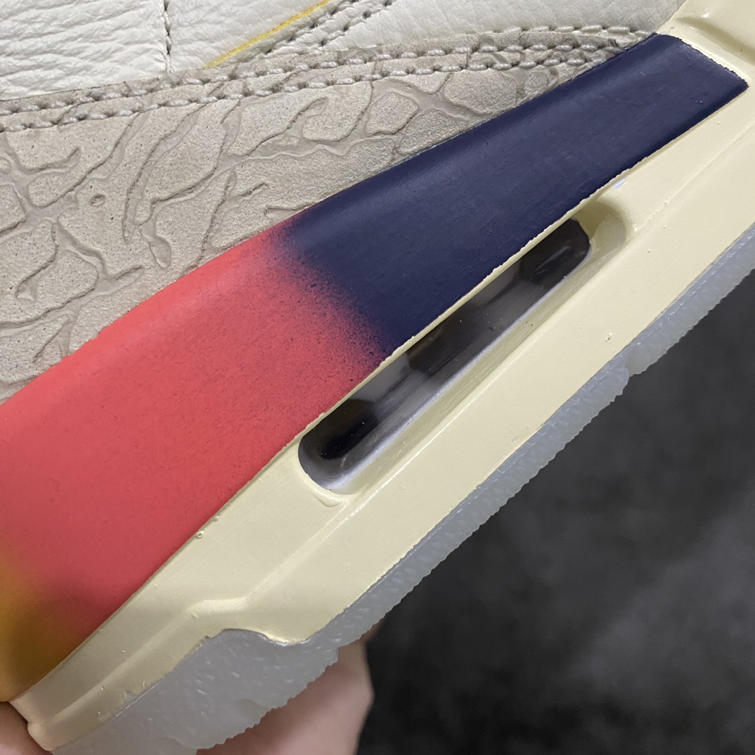 图片[5]-【JS纯原】J Balvin x Air Jordan 3 Retron彩虹渐变笑脸 FN0344-901n纯原大厂制作 原装原材料组装n#原厂楦、纸板开发 最纯正三代版型n#原底真实气垫 回弹反馈充足n完美鞋楦打造 市面最高工艺一切细节如图实拍 所见所得‼nSize: 40 40.5 41 42 42.5 43 44 44.5 45 46 47.5-莆田鞋批发中心