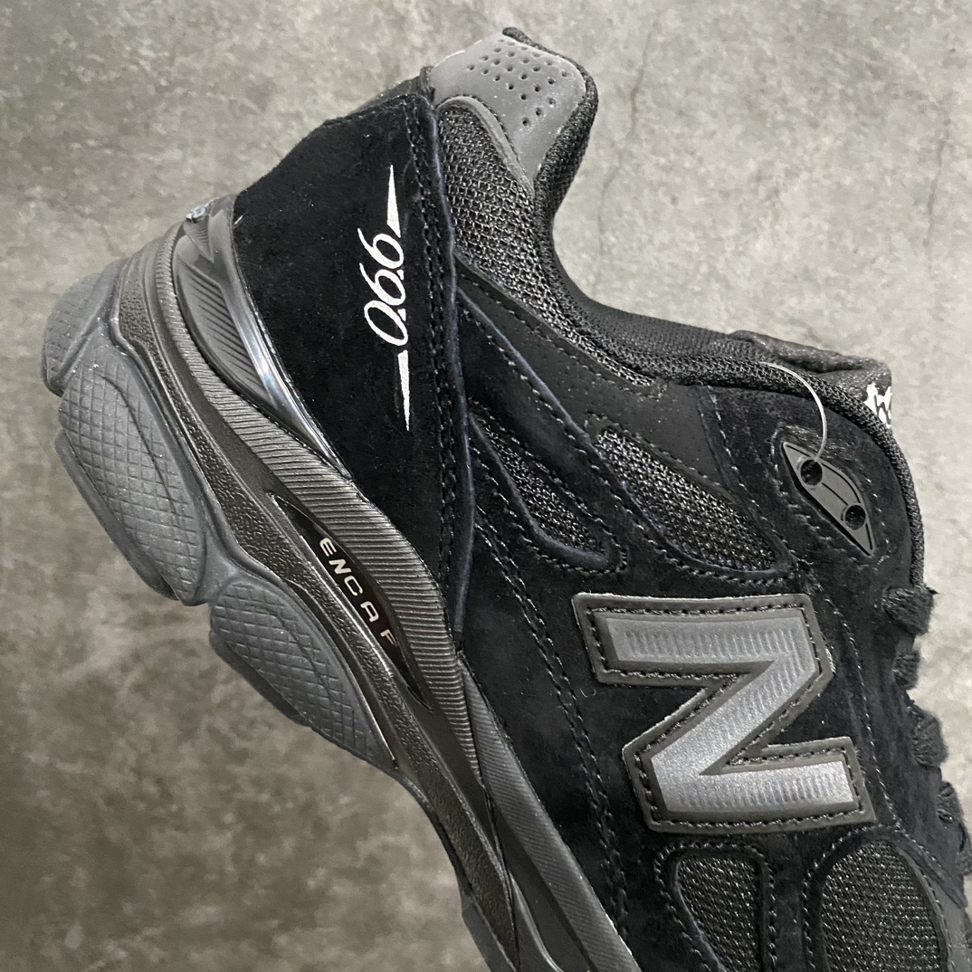 260 【K版纯原】 New Balance NB990V3 纯黑美产 第三代总统复古慢跑鞋M990BB4