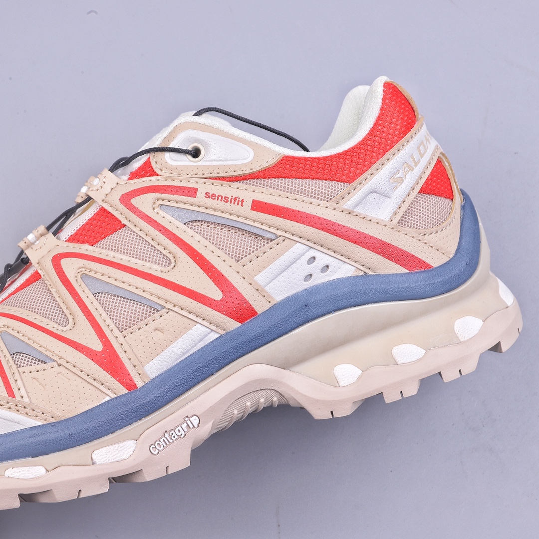 Green X Salomon XT-Quest ADV ”Beige” Salomon Explorer Series Outdoor Cross-Country Running Shoes 474787-22