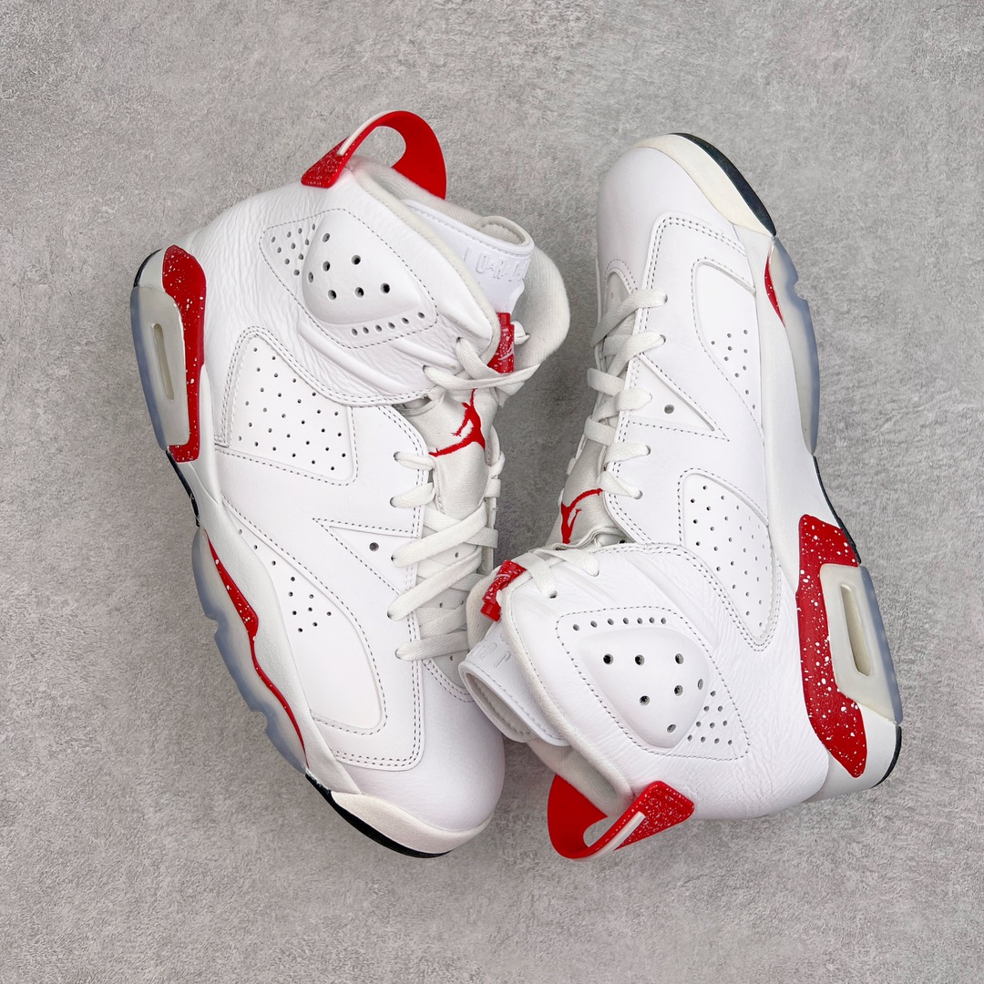 图片[3]-零售💰230 ＃OG纯原福利‼Air Jordan AJ6 Retro 樱木花道白红 货号：384664-123 原楦原纸板开发 采购原厂皮料 原厂定型 后跟完美效果 到手可放心比对发售原鞋 上脚百分百充当正品驾驭 真正原装公司级完美鞋型 一切细节实拍所见所得！纸板中底、钢印 完美版型 一应俱全外贸专供 发国外寄售可稳妥充正操作 Size：40 40.5 44.5 45 46 47.5 编码：by2936030-运动鞋