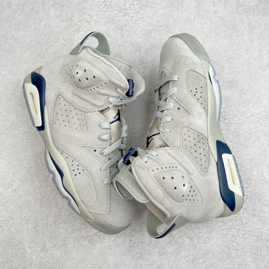 图片[3]-零售💰230 ＃OG纯原福利‼Air Jordan AJ6 Retro \”Georgetown\”n乔治城灰蓝 货号：CT8529-012 原楦原纸板开发 采购原厂皮料 原厂定型 后跟完美效果 到手可放心比对发售原鞋 上脚百分百充当正品驾驭 真正原装公司级完美鞋型 一切细节实拍所见所得！纸板中底、钢印 完美版型 一应俱全外贸专供 发国外寄售可稳妥充正操作 Size：40 40.5 41 42 42.5 44 44.5 45 46 47.5 编码：by2936030-运动鞋