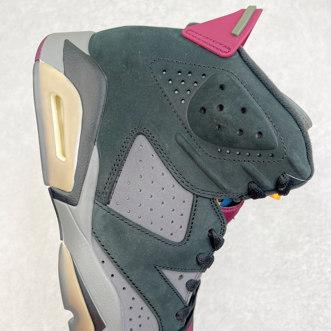 图片[6]-💰160 ＃OG纯原福利‼Air Jordan AJ6 Retro PSG 黑紫 大巴黎 CN1078-001 原楦原纸板开发 采购原厂皮料 原厂定型 后跟完美效果 到手可放心比对发售原鞋 上脚百分百充当正品驾驭 真正原装公司级完美鞋型 一切细节实拍所见所得！纸板中底、钢印 完美版型 一应俱全外贸专供 发国外寄售可稳妥充正操作 Size：40 40.5 编码：by2936030-运动鞋