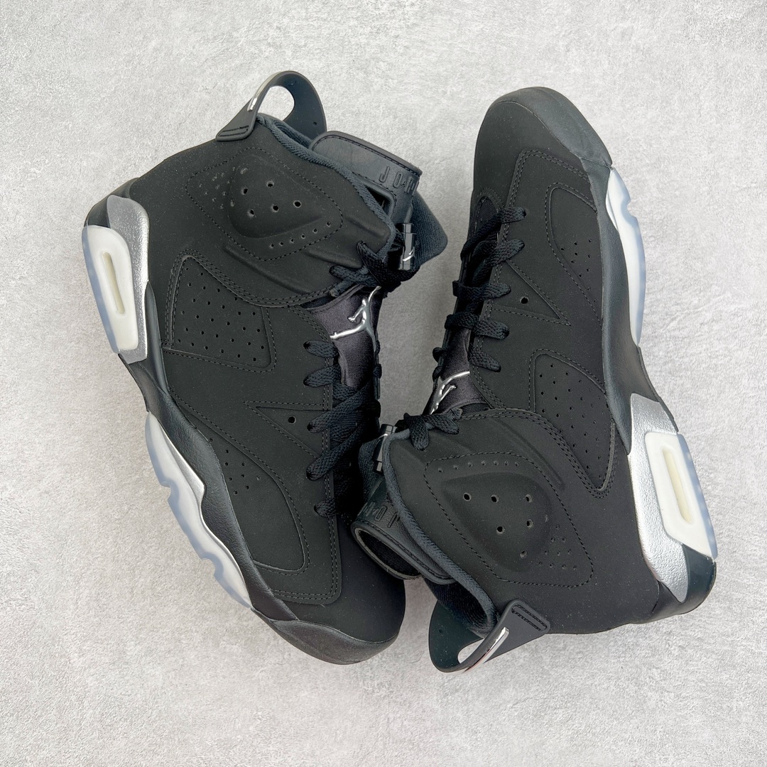 图片[3]-💰160 ＃OG纯原福利‼Air Jordan AJ6 Retro 黑银 货号：DX2836-001 原楦原纸板开发 采购原厂皮料 原厂定型 后跟完美效果 到手可放心比对发售原鞋 上脚百分百充当正品驾驭 真正原装公司级完美鞋型 一切细节实拍所见所得！纸板中底、钢印 完美版型 一应俱全外贸专供 发国外寄售可稳妥充正操作 Size：40 40.5 47.5 编码：by2936030-运动鞋