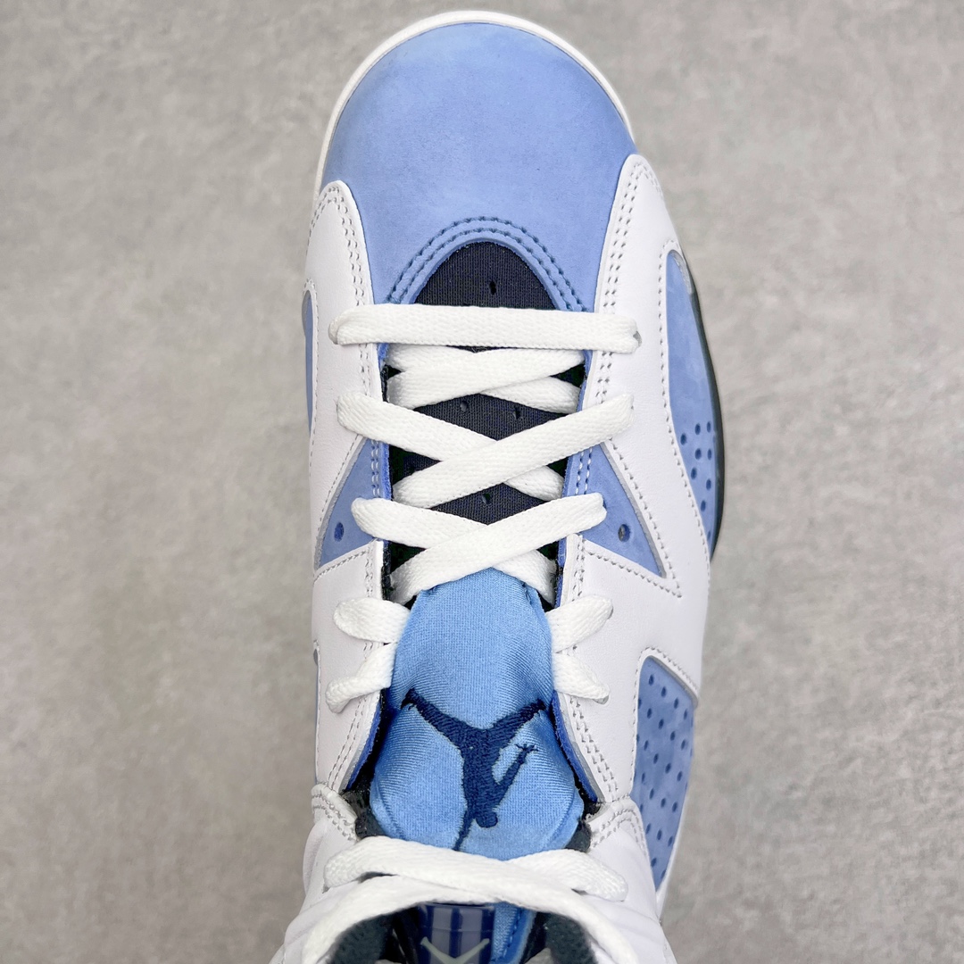 图片[4]-零售💰230 ＃OG纯原福利‼Air Jordan AJ6 Retro \”University Blue\” 北卡蓝 货号：CT8529-410 原楦原纸板开发 采购原厂皮料 原厂定型 后跟完美效果 到手可放心比对发售原鞋 上脚百分百充当正品驾驭 真正原装公司级完美鞋型 一切细节实拍所见所得！纸板中底、钢印 完美版型 一应俱全外贸专供 发国外寄售可稳妥充正操作 Size：40 40.5 42.5 44.5 45 46 47.5 编码：by2936030-运动鞋