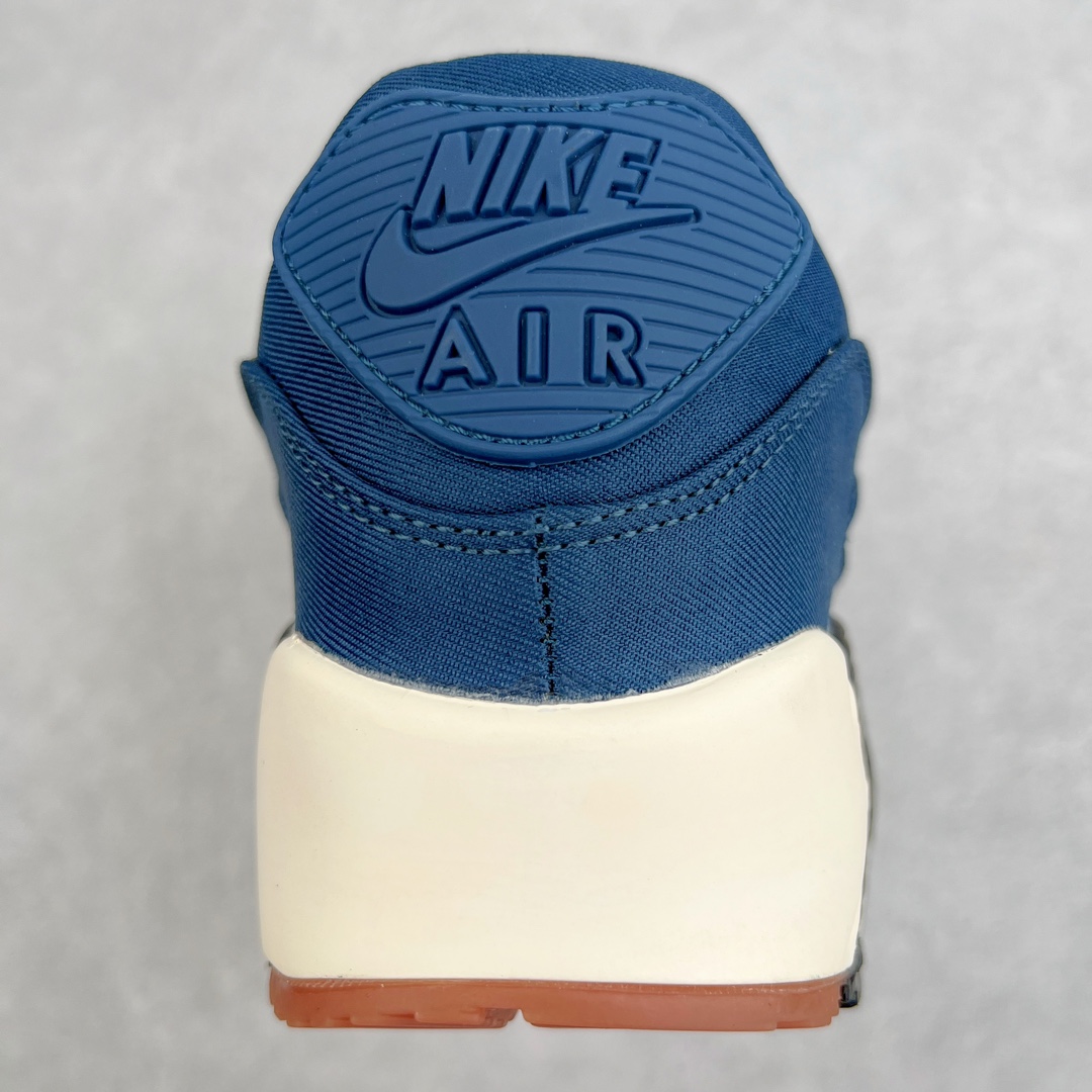 图片[8]-＃MX版 NK Air MAX 90 气垫复古减震跑步鞋 CW1409-400 经典重温 独家陆续补货 外单专供大厂出品 品质稳定 一百余色 终端操作 Air Max 90于1990年推出 来自Air Max系列 在Air Max 1的基础上改进而得 增加了气垫面积 外型上也更为流线 最特別的就是加入了菱纹塑胶嵌板 为Air Max 90增添了许多潮流气息 皮革鞋面 造就出色耐穿性和支撑力 Max Air缓震配置搭配泡棉中底 令Air Max 90轻盈而舒适 华夫格橡胶外底 铸就Air Max 90非凡的抓地力 而Air Max 90不仅是一双跑鞋 它成功跨越了时间的演进 成为了球鞋文化与潮流圈中最熟为人知的鞋款之一 尺码：36 36.5 37.5 38 38.5 39 40 40.5 41 42 42.5 43 44 44.5 45-选品中心