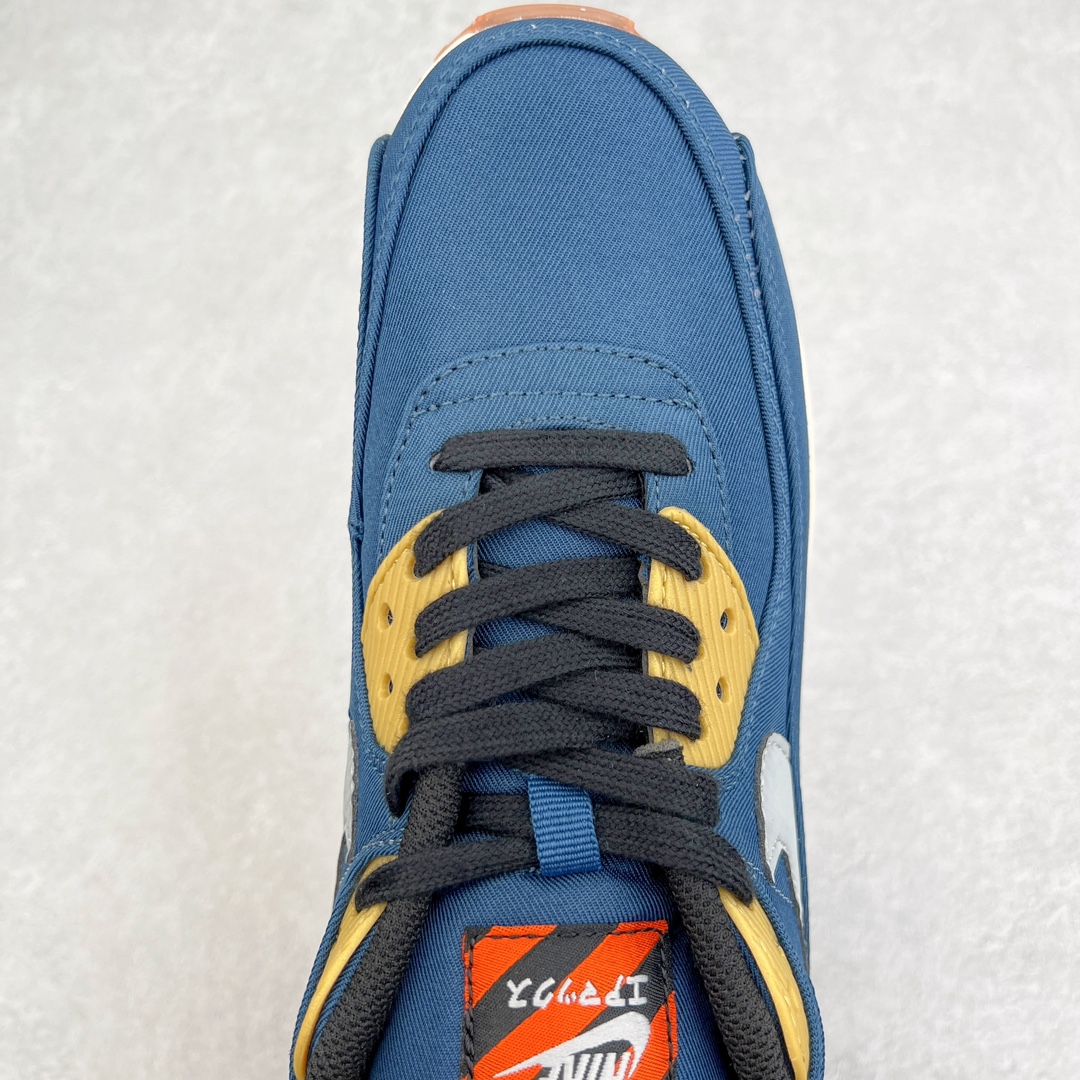 图片[4]-＃MX版 NK Air MAX 90 气垫复古减震跑步鞋 CW1409-400 经典重温 独家陆续补货 外单专供大厂出品 品质稳定 一百余色 终端操作 Air Max 90于1990年推出 来自Air Max系列 在Air Max 1的基础上改进而得 增加了气垫面积 外型上也更为流线 最特別的就是加入了菱纹塑胶嵌板 为Air Max 90增添了许多潮流气息 皮革鞋面 造就出色耐穿性和支撑力 Max Air缓震配置搭配泡棉中底 令Air Max 90轻盈而舒适 华夫格橡胶外底 铸就Air Max 90非凡的抓地力 而Air Max 90不仅是一双跑鞋 它成功跨越了时间的演进 成为了球鞋文化与潮流圈中最熟为人知的鞋款之一 尺码：36 36.5 37.5 38 38.5 39 40 40.5 41 42 42.5 43 44 44.5 45-选品中心