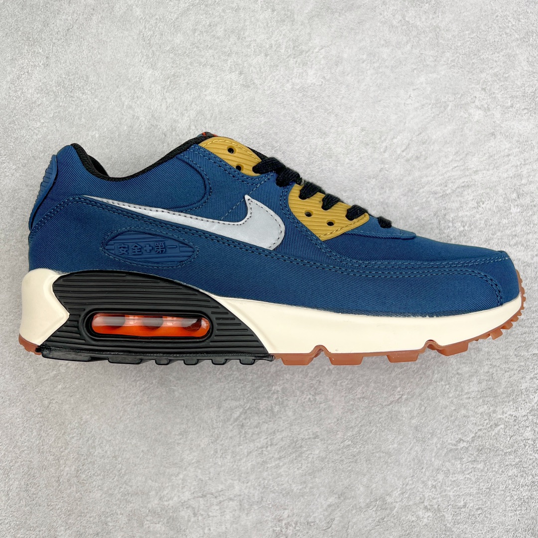 ＃MX版 NK Air MAX 90 气垫复古减震跑步鞋 CW1409-400 经典重温 独家陆续补货 外单专供大厂出品 品质稳定 一百余色 终端操作 Air Max 90于1990年推出 来自Air Max系列 在Air Max 1的基础上改进而得 增加了气垫面积 外型上也更为流线 最特別的就是加入了菱纹塑胶嵌板 为Air Max 90增添了许多潮流气息 皮革鞋面 造就出色耐穿性和支撑力 Max Air缓震配置搭配泡棉中底 令Air Max 90轻盈而舒适 华夫格橡胶外底 铸就Air Max 90非凡的抓地力 而Air Max 90不仅是一双跑鞋 它成功跨越了时间的演进 成为了球鞋文化与潮流圈中最熟为人知的鞋款之一 尺码：36 36.5 37.5 38 38.5 39 40 40.5 41 42 42.5 43 44 44.5 45-选品中心
