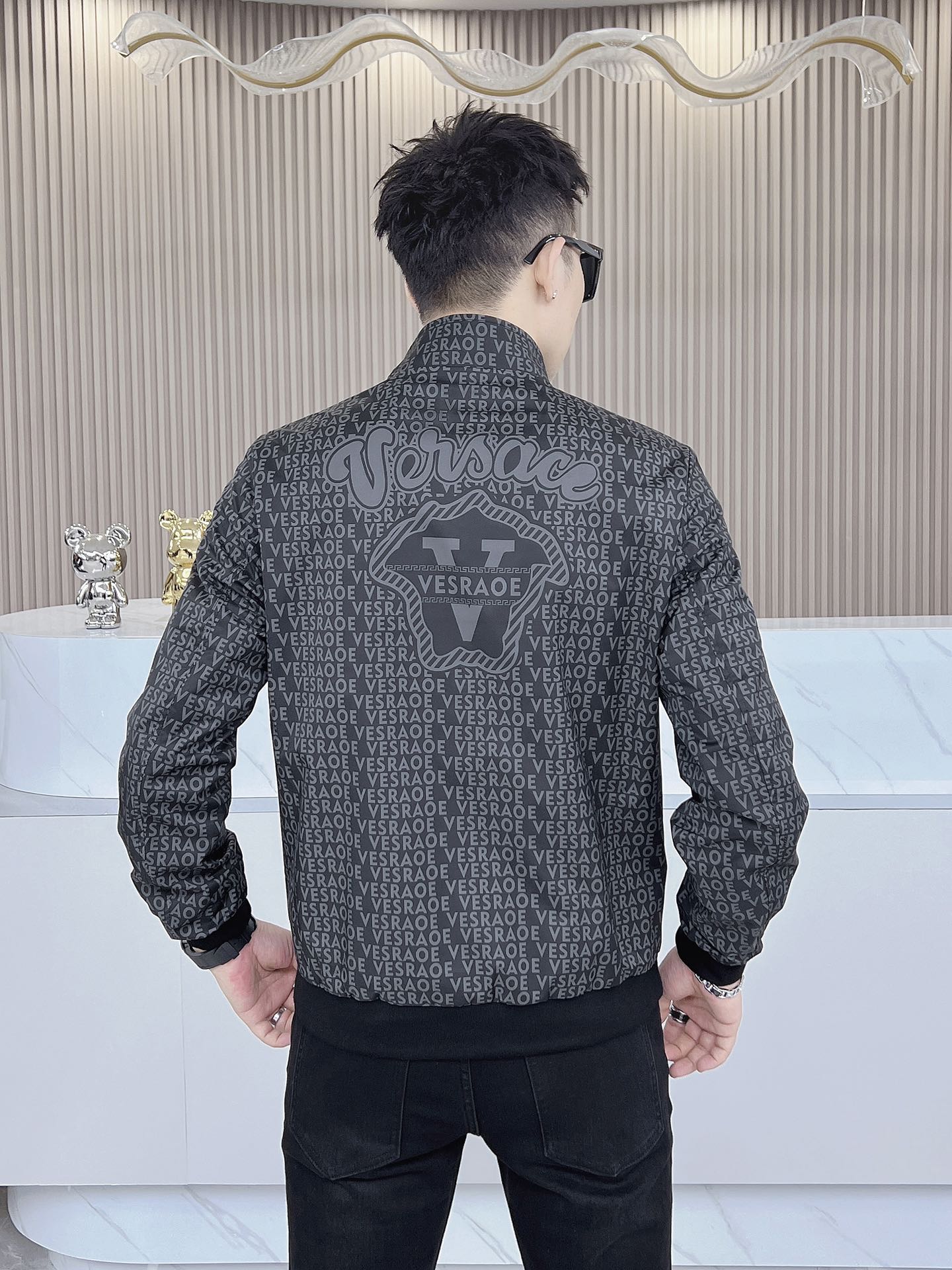 Versace Clothing Coats & Jackets Men Fall/Winter Collection Casual