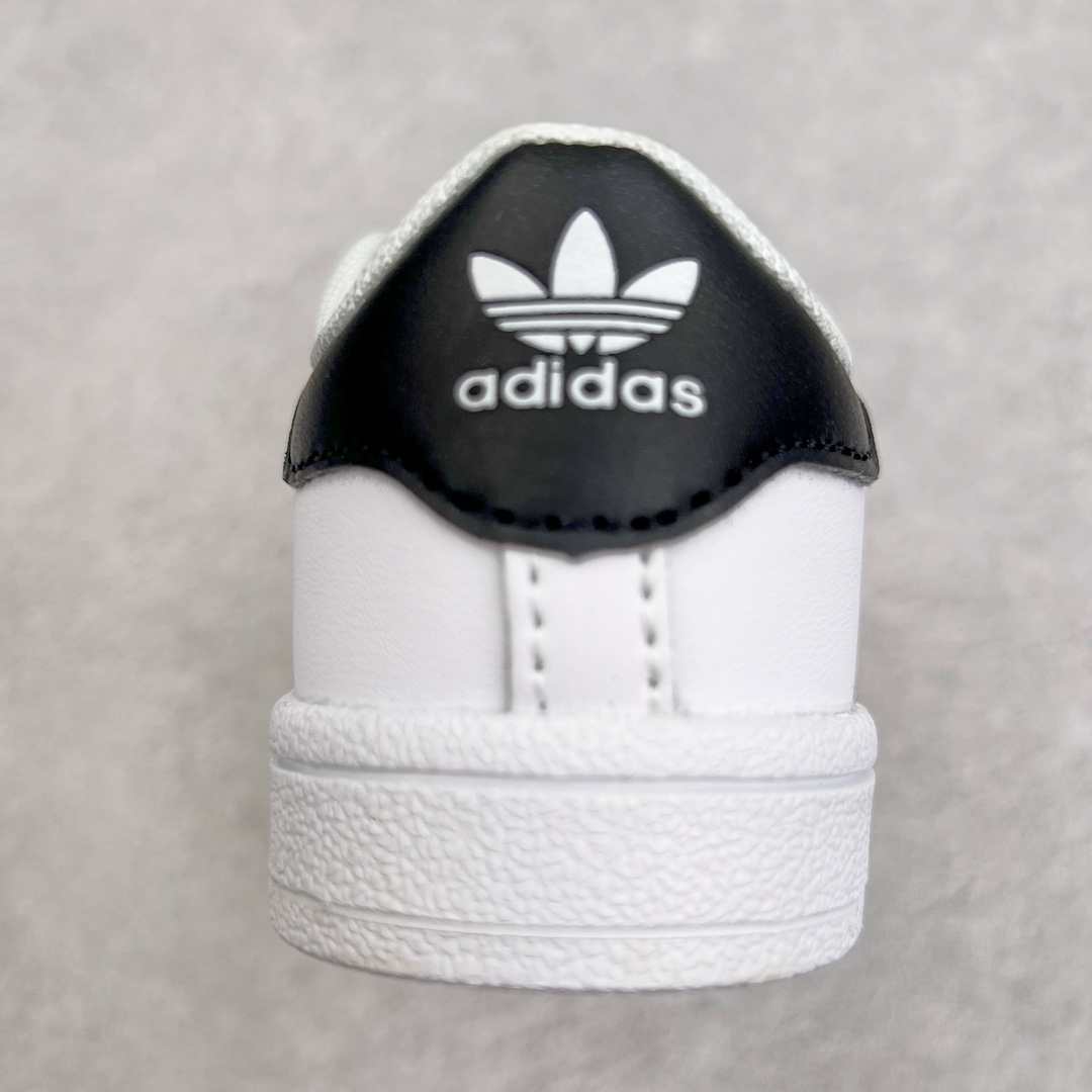 图片[8]-Adidas Superstar Foundation CF 官网同步魔术扣 贝壳头童鞋 萌娃必备 亲子套装首选金标贝壳头魔术贴童鞋 原装一体超软蓝底 脚感非凡 尺码：28 29 30 31 32 33 34 35-选品中心