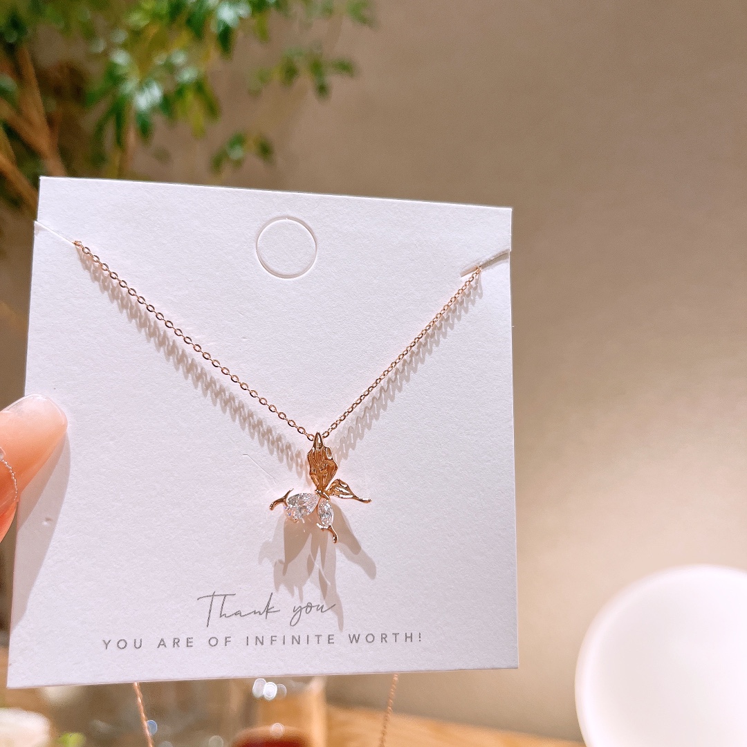 ユニーク低アレルギー銀ネックレスシルバー 通勤