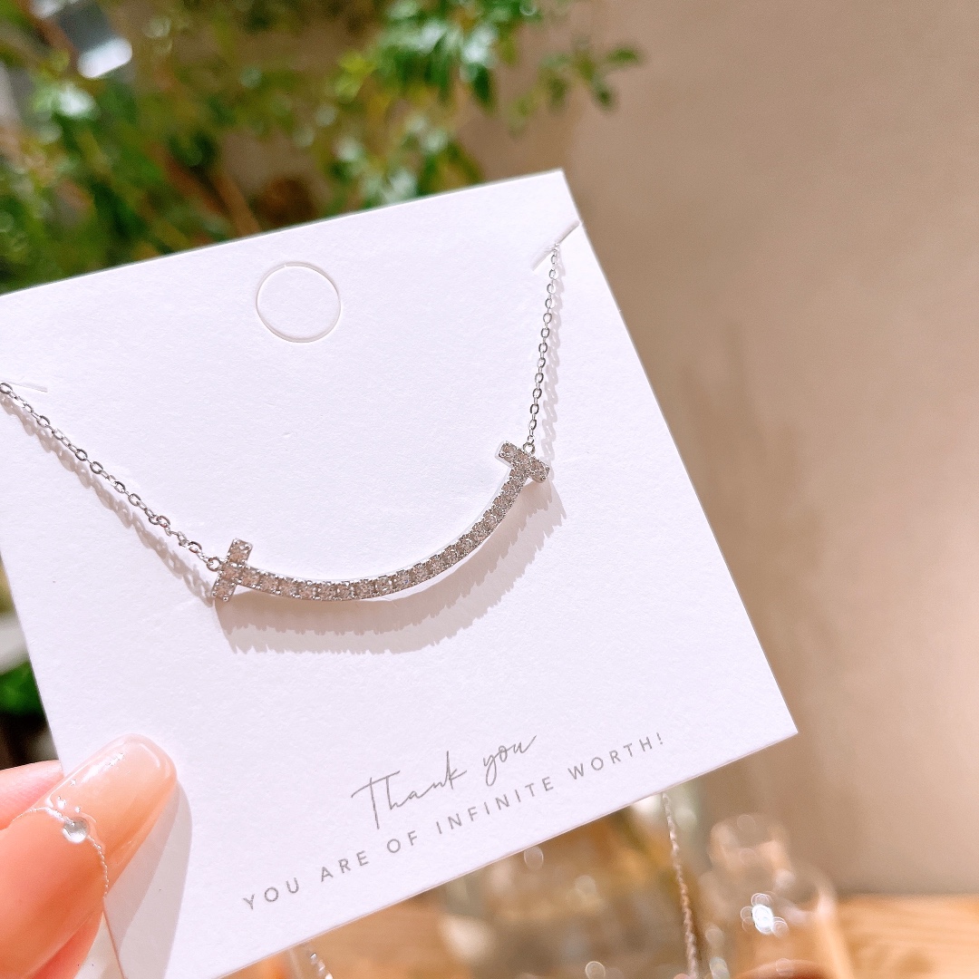 ファッション高品質シルバーネックレスシルバー 日常使い