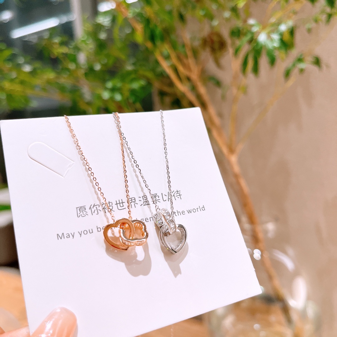 S925 Sterlingsilber Kette Wald Büro Silber