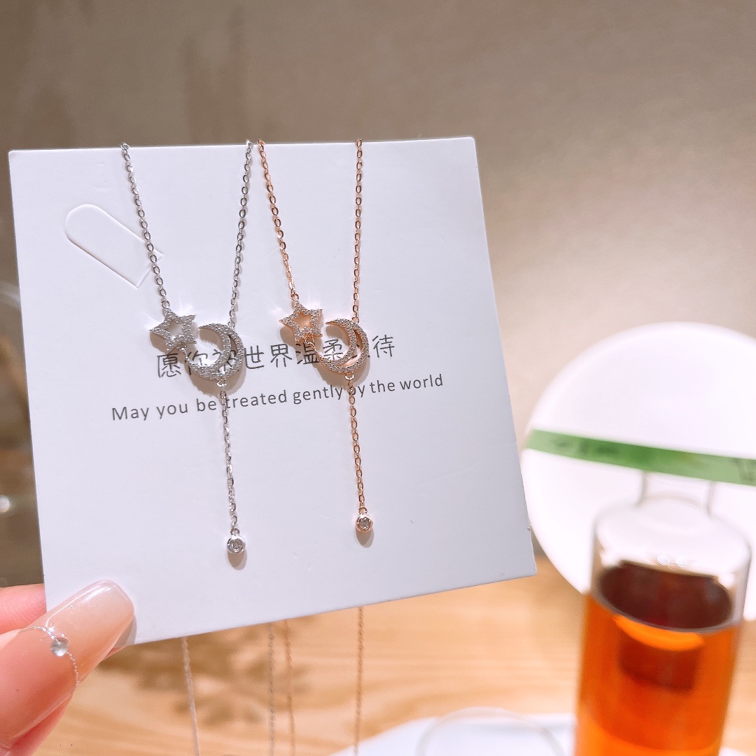 Low Allergy Silver Necklace Romantic Date Night Silver