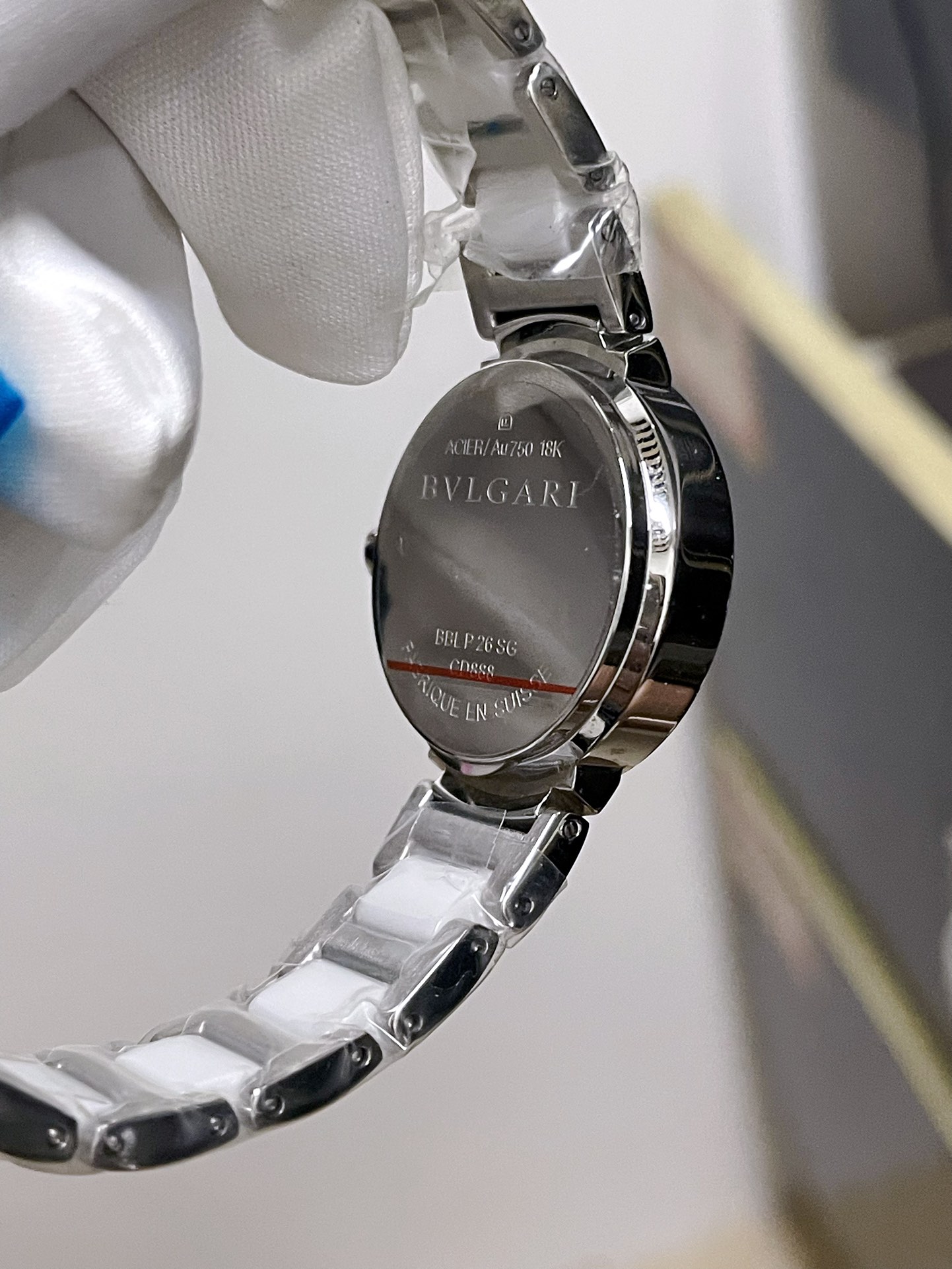 Boglimini! BVLGARI, Bogri, Bvlgari, classic fashionable watch, imported stone, steel undefended steel - 图片 8