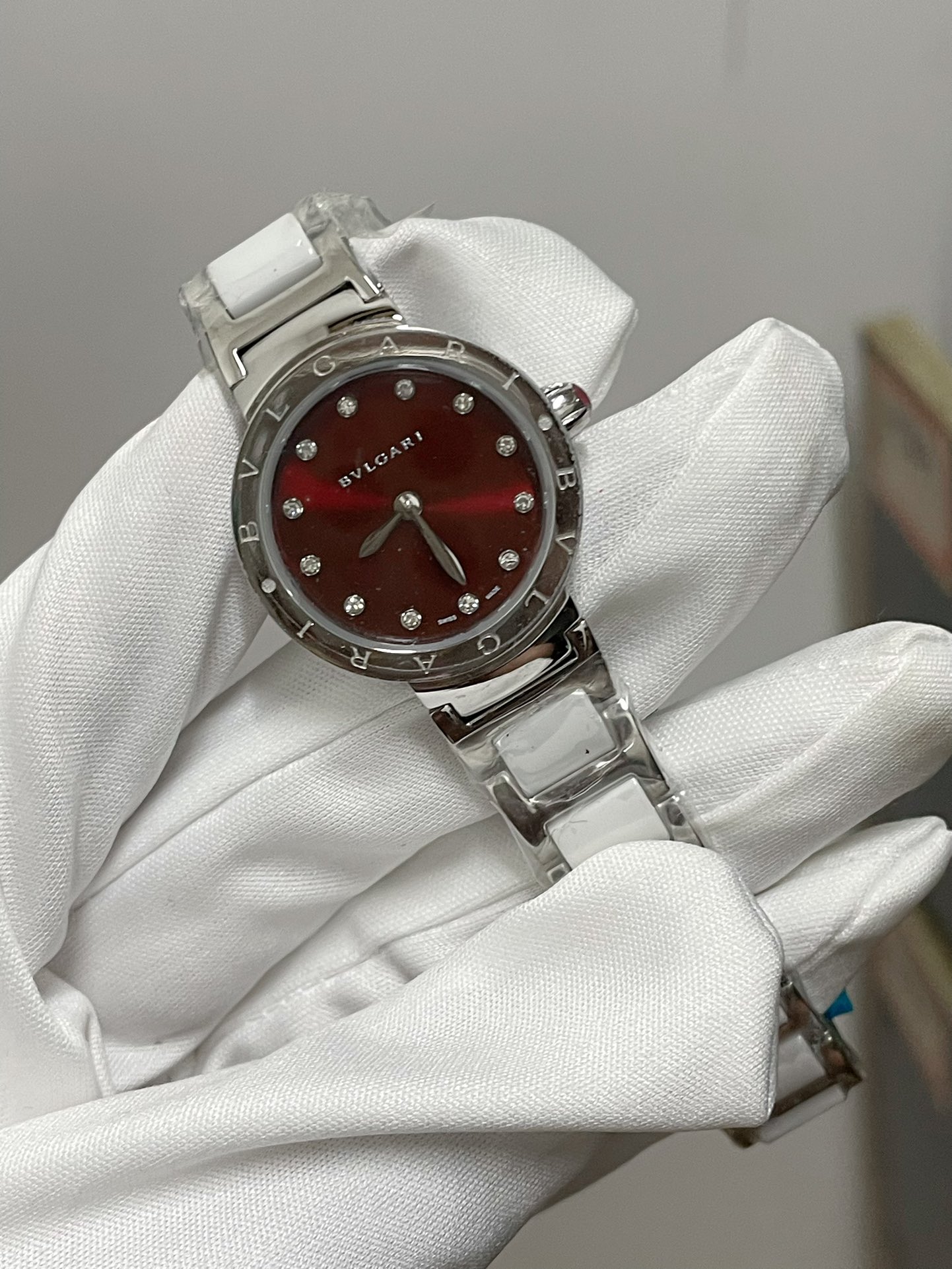 Boglimini! BVLGARI, Bogri, Bvlgari, classic fashionable watch, imported stone, steel undefended steel - 图片 4