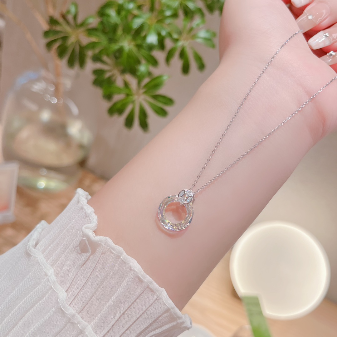 ファッションニッケル無添加銀ネックレスゴールド 新築祝い