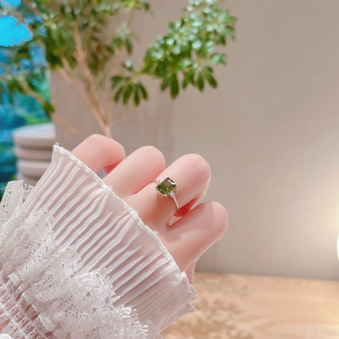 優しい低アレルギー銀リングゴールド 母の誕生日