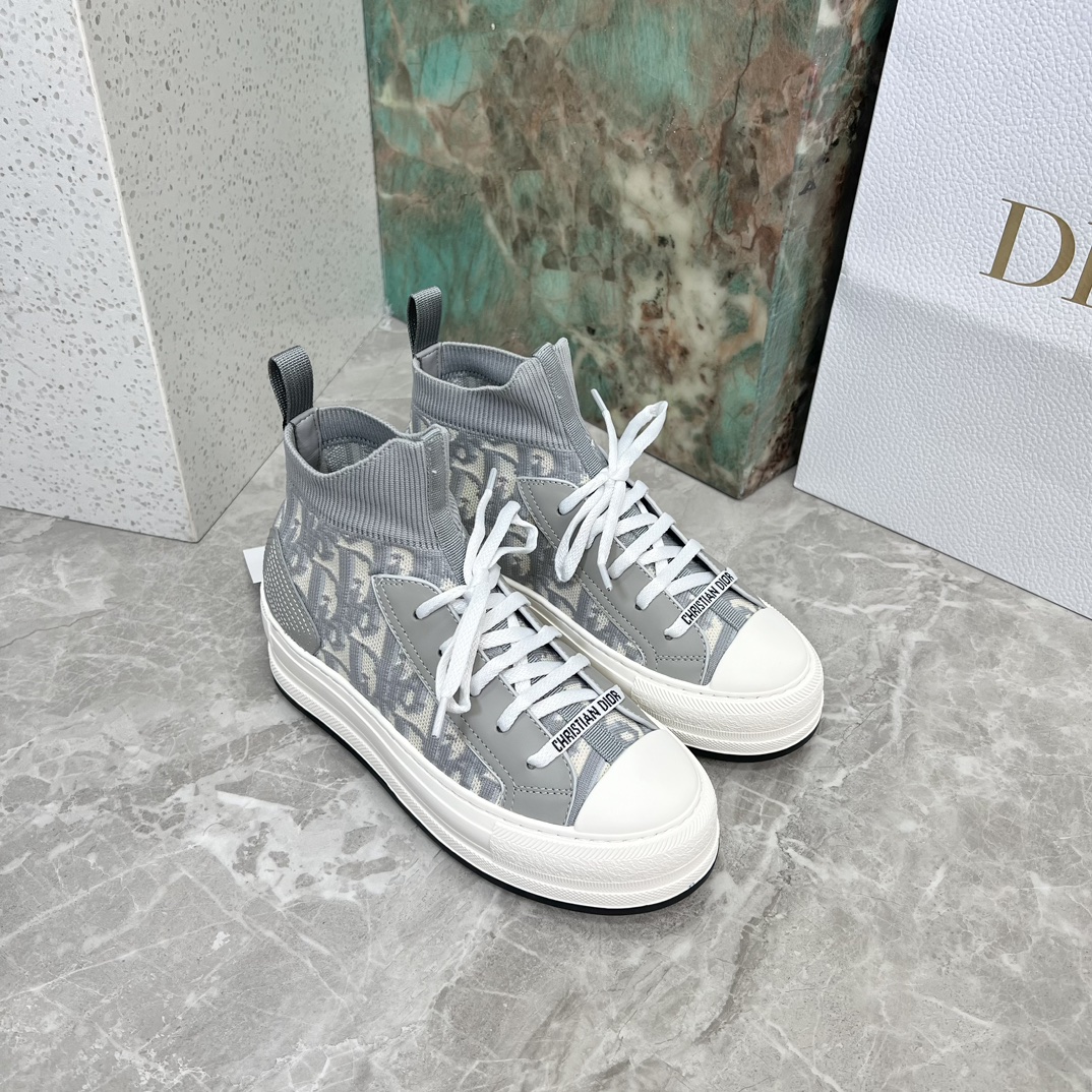 D*ior Dior Sneakers Zapatillas calcetín de punto superponibles ______________________________ Nuevo 