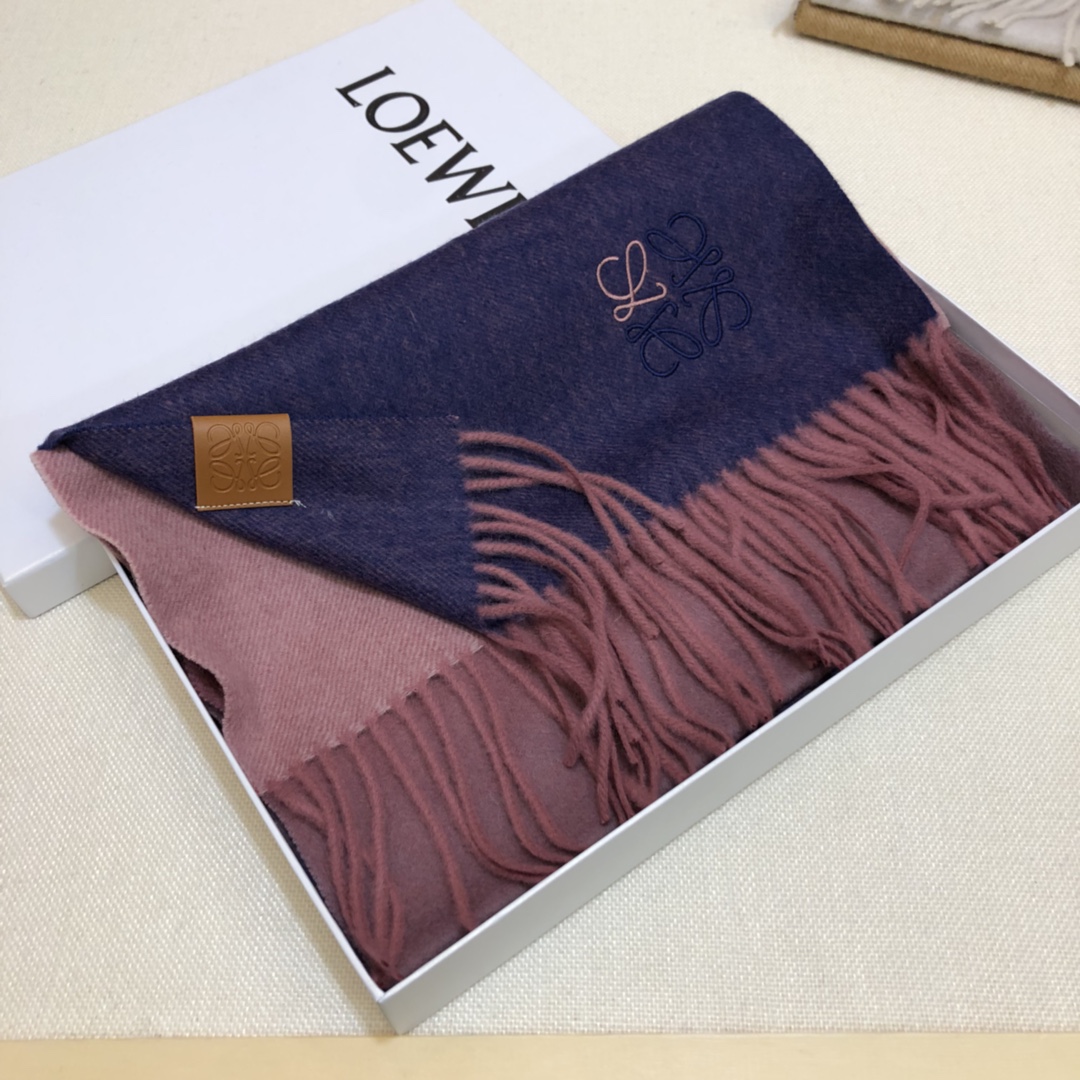 LOEWE罗意威渐变围巾