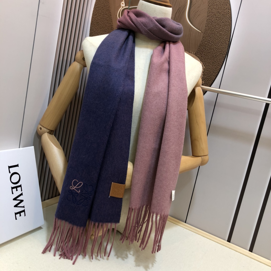 LOEWE罗意威渐变围巾