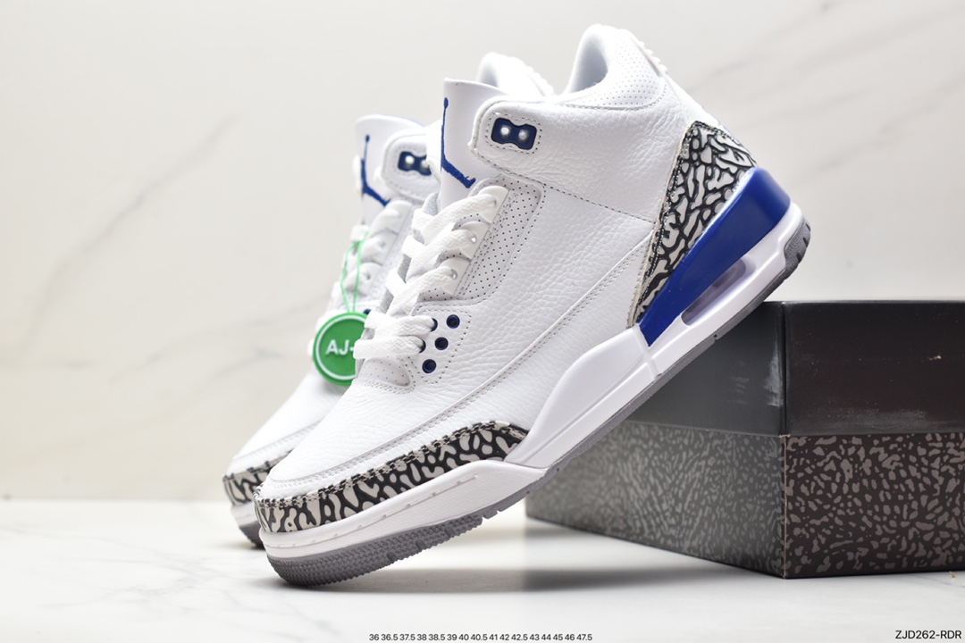 240 Air Jordan 3 Retro ”Hide and Sneak“ 白灰棕 AJ3 CK9246-851